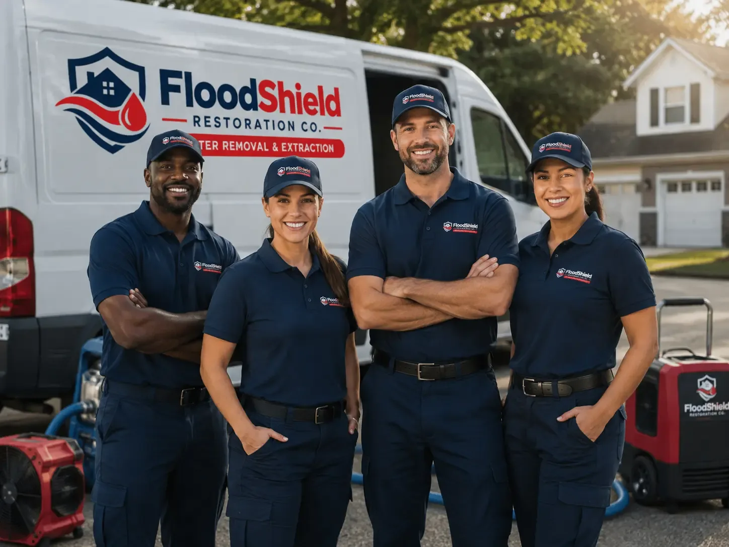 Flood Damage Restoration company in Burchard, NE